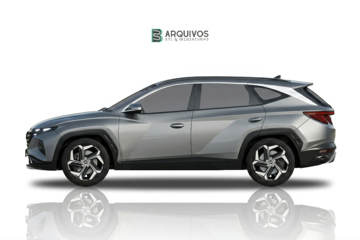 Modelo 3D STL - Hyundai Tucson 2021 — foto 2